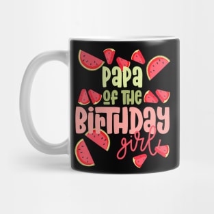 Papa Birthday One In A Melon Watermelon Birthday Girl Mug